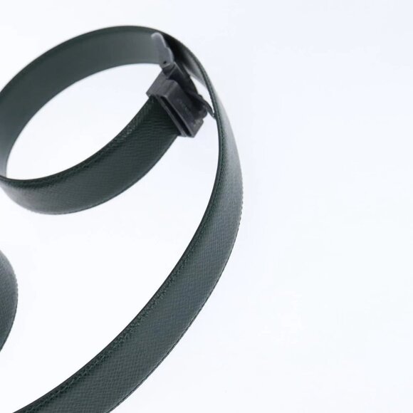 LOUIS VUITTON Taiga Leather Ceinture Classic Belt 41.7"" Epicea LV Auth bs30354 - Picture 4 of 14